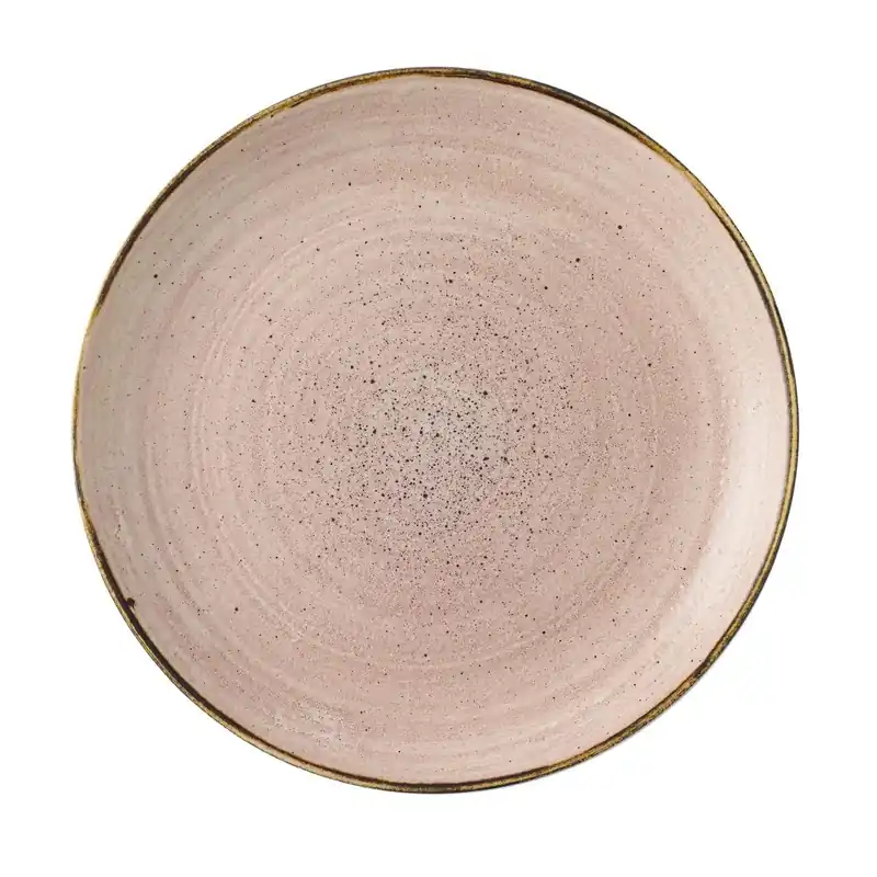 Churchill Stonecast Raw Terracotta Evolve coupe borden 220mm (Pak van 12) Laatste Kans