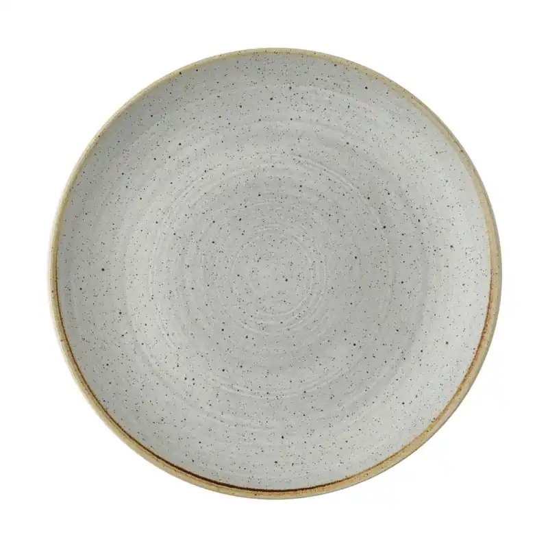 Hoge Kwaliteit Churchill Stonecast Raw Evolve Grey borden 285mm (Pak van 12)