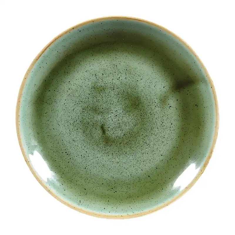 Merkproduct Churchill Stonecast Samphire Green Evolve coupe bord 16.5 cm pak van 12