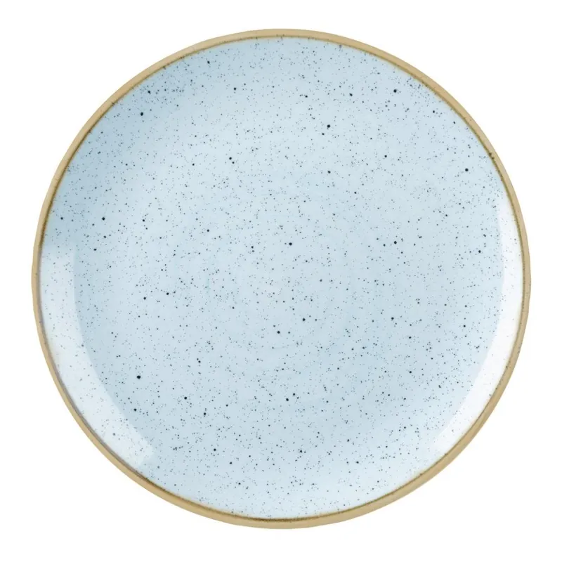 Hete Deal Churchill Stonecast Duck Egg Evolve coupe bord 16.5 cm pak van 12