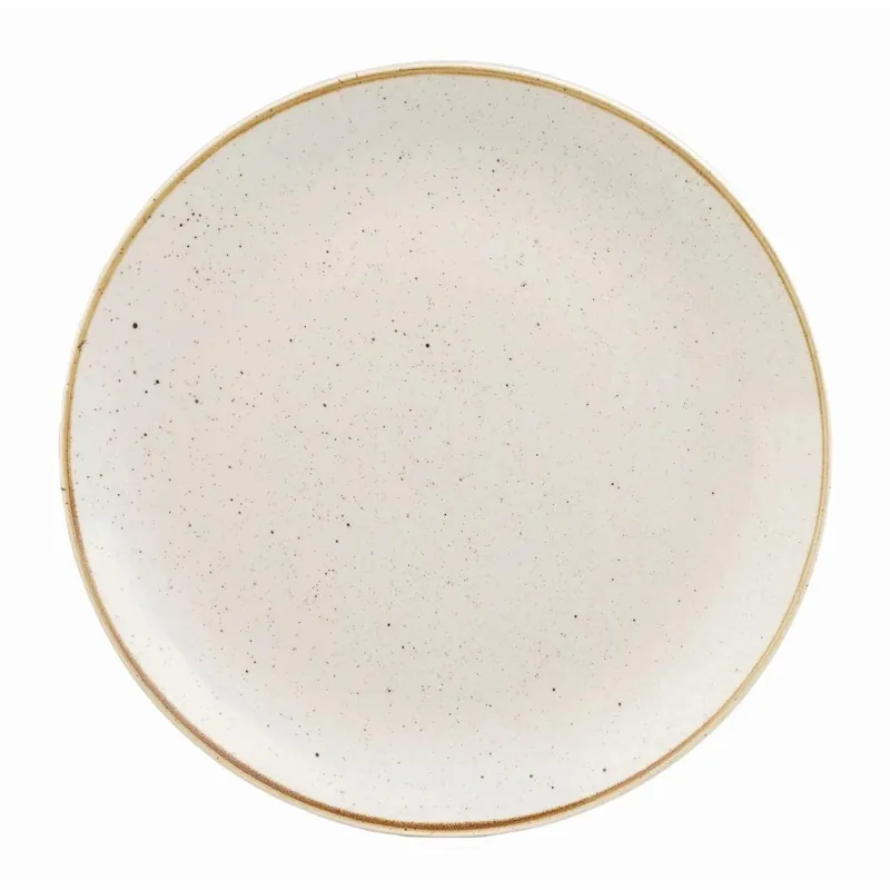 Churchill Stonecast Barley White coupe bord 16.5 cm pak van 12 Superprijs