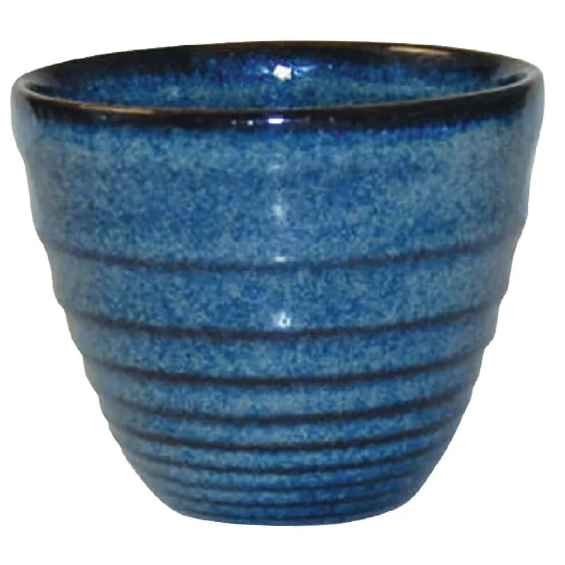 Churchill Sapphire Blue Ripple mok 284 ml pak van 12 Finale Uitverkoop