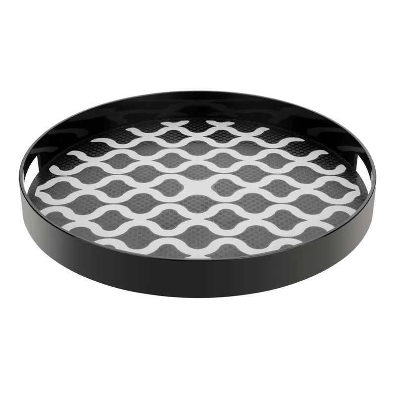 Aanbieding Olympia Kristallon pc rond antislipblad met handgrepen - 355 mm 14"