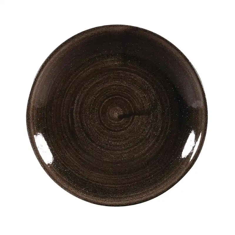 Premium Churchill Stonecast Patina Black coupe borden 165mm (Pak van 12)