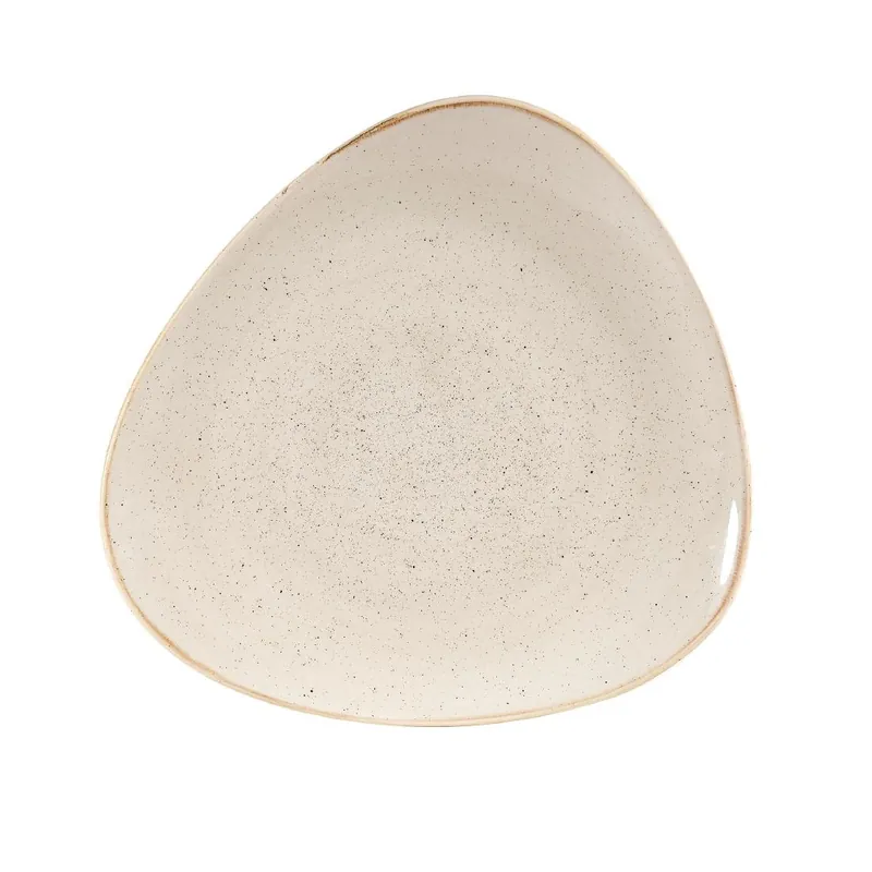 Churchill Stonecast Nutmeg Cream Lotus bord 25.4 cm pak van 12 Koop Online
