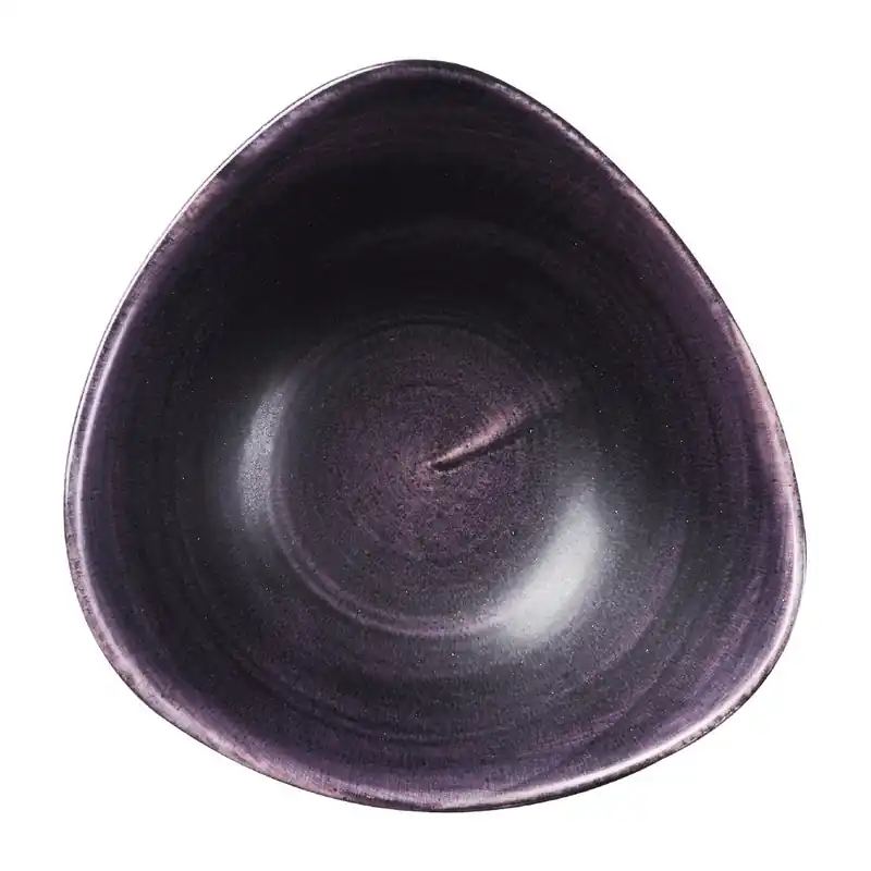 Churchill Stonecast Patina Deep Purple Lotus kom 17.8 cm pak van 12 Op = Op