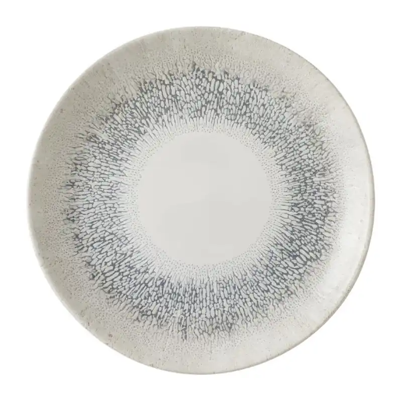 Beperkt Aanbod Churchill Studio Prints Fusion Grey coupe bord 22 cm pak van 12