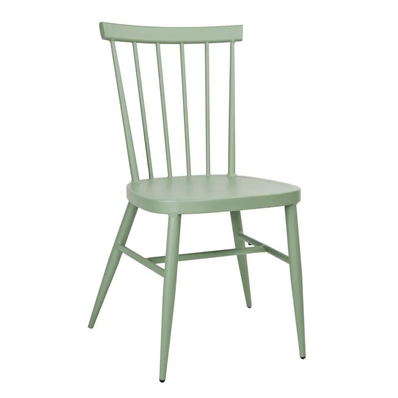Bolero windsor aluminium groene stoelen (4 stuks) Voordeelprijs