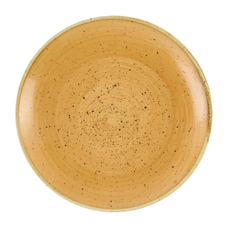 Uitverkoop Churchill Stonecast Tangerine coupe borden 165mm (Pak van 12)