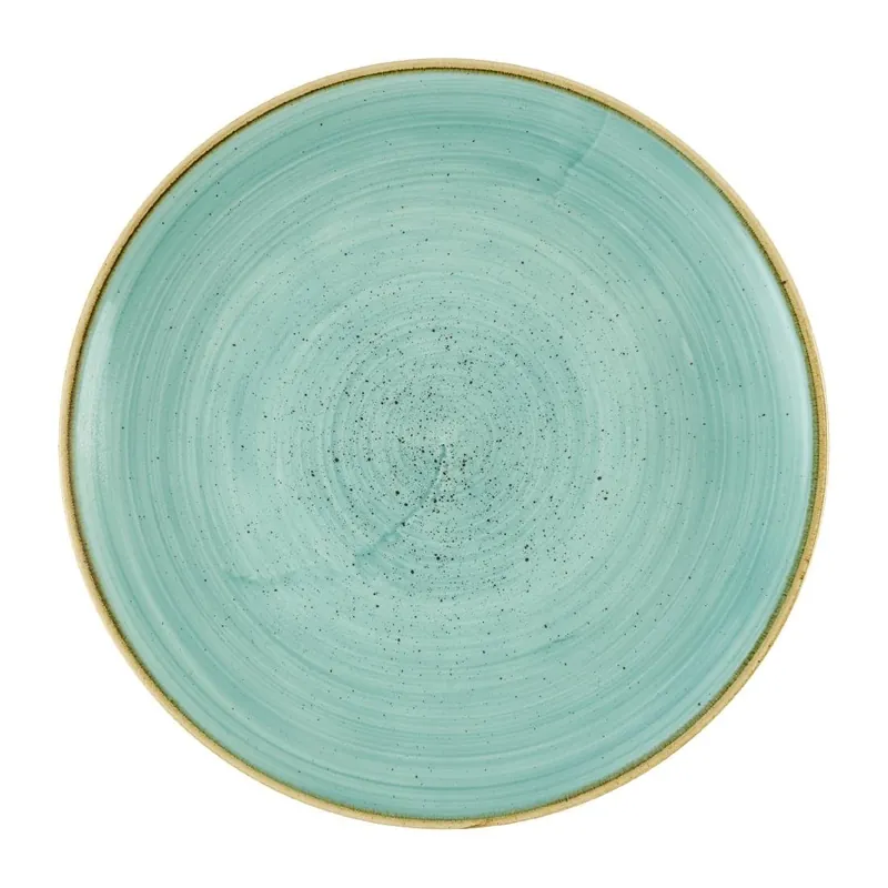 Finale Uitverkoop Churchill Stonecast Mint Evolve coupe bord 26 cm pak van 12