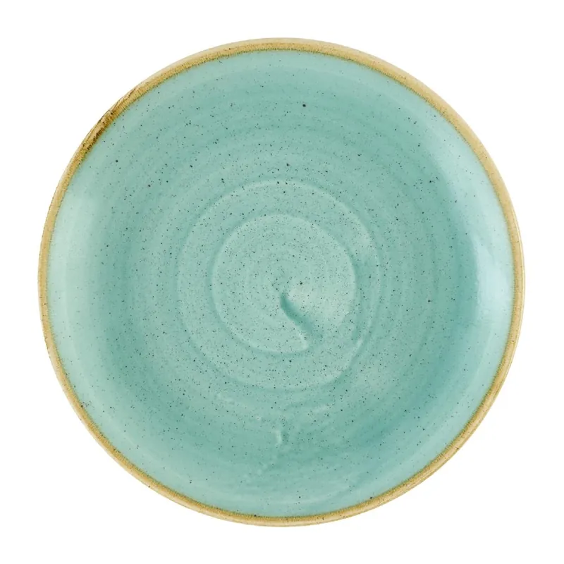 Lage Prijs Churchill Stonecast Mint Evolve coupe bord 16.5 cm pak van 12
