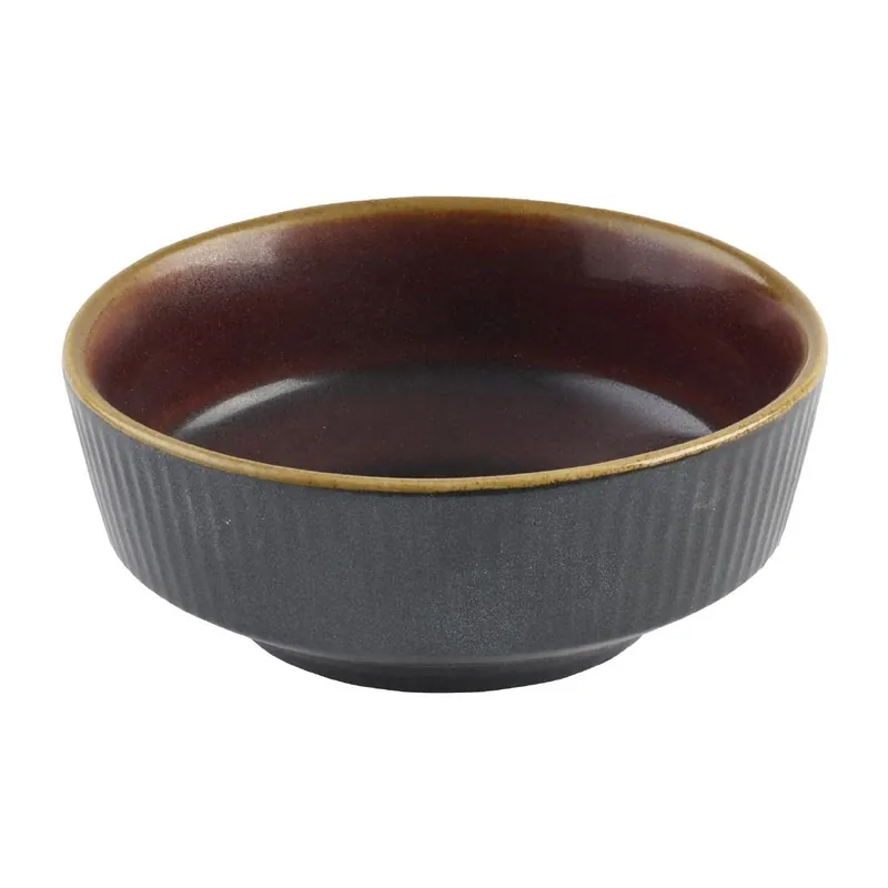 Populair Churchill Tokyo Black Kochi ondiepe kom 255 ml pak van 12