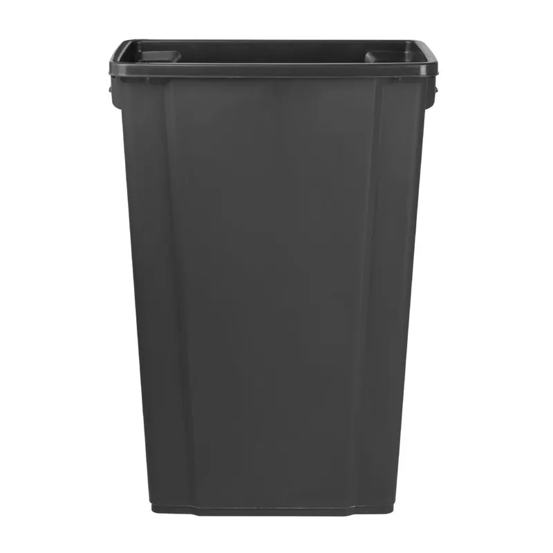 Jantex smalle afvalbak zwart 80ltr Aanbieding