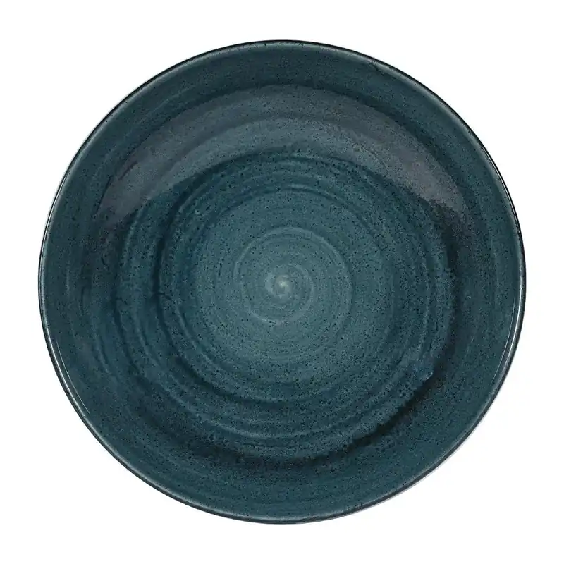 Churchill Stonecast Patina Rustic Teal Evolve coupe kom 24.8 cm pak van 12 Lage Kosten