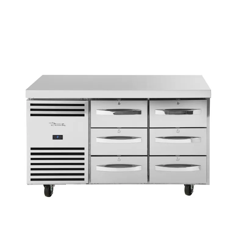 True koelwerkbank met laden tcr1/2 Flitsaanbieding