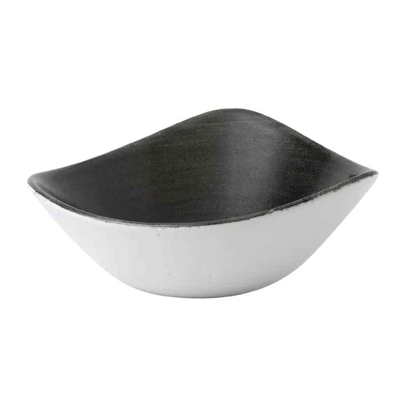 Rechtstreeks Van De Fabrikant Churchill Stonecast Patina Lotus Iron Black kom 178mm (Pak van 12)