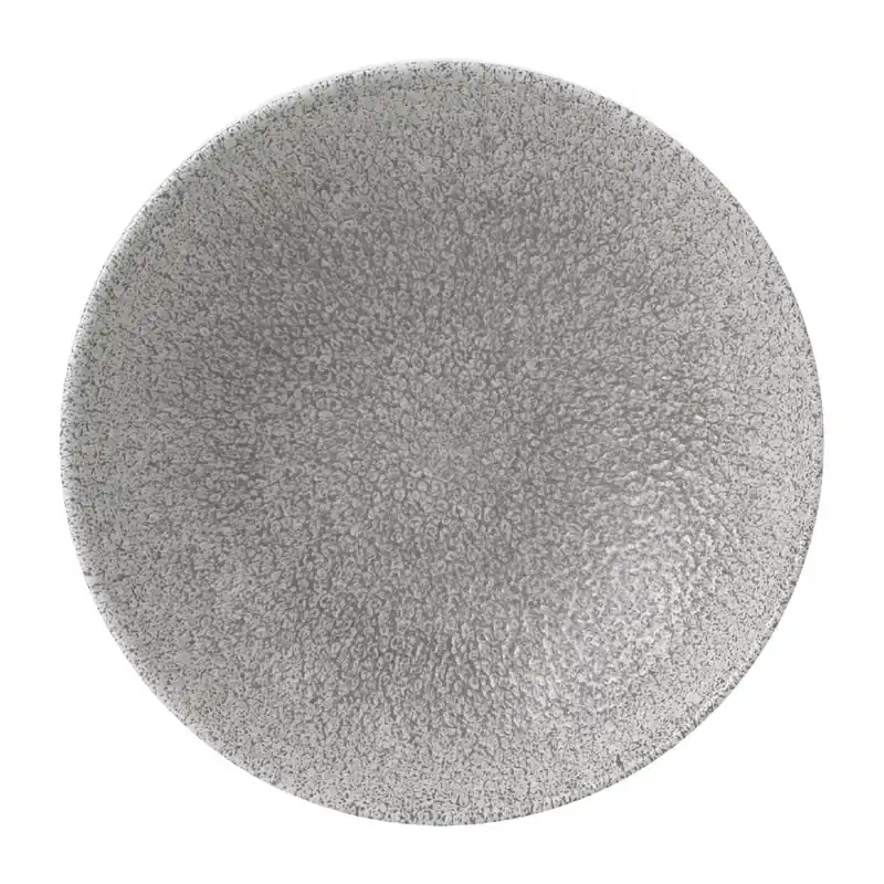 Hoge Kwaliteit Churchill Raku Jasper Grey Evolve coupe bord 16.5 cm pak van 12