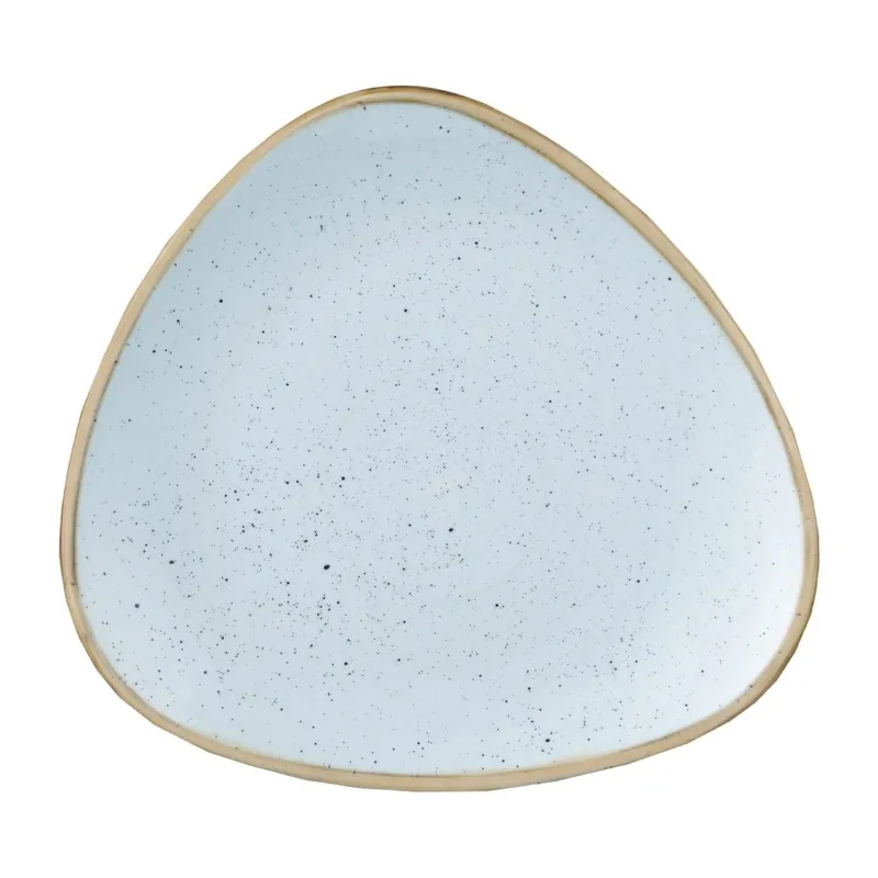 Churchill Stonecast Duck Egg Lotus bord pak van 12 Koopje