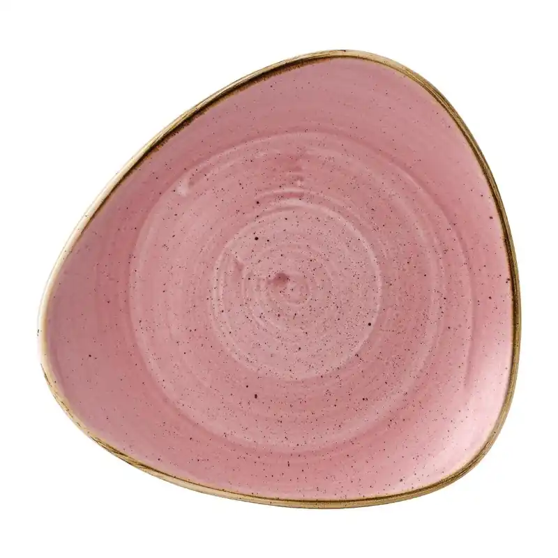 Seizoensaanbieding Churchill Stonecast Petal Pink borden 229mm (Pak van 12)