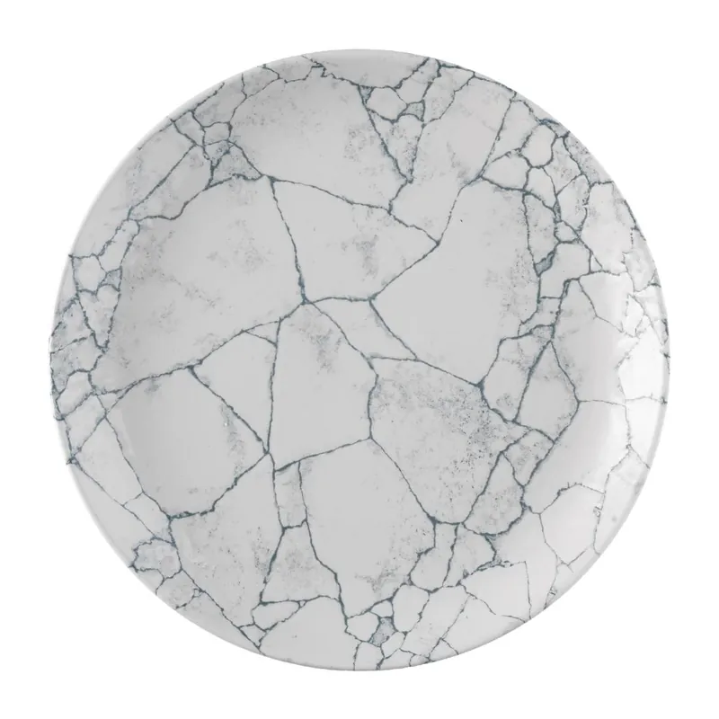 Gratis Retour Churchill Studio Prints Kintsugi Pearl Grey Evolve coupe bord 28.6 cm pak van 12