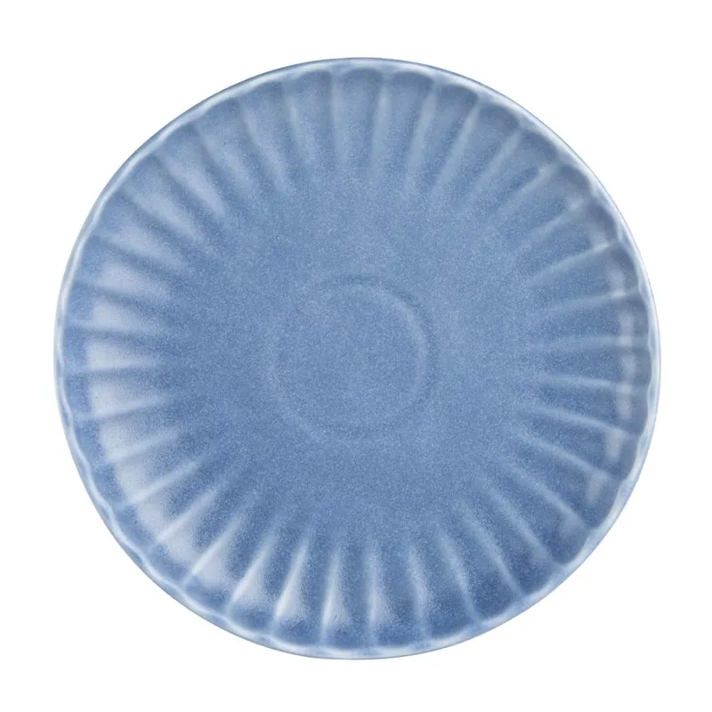 Lage Prijs Olympia koralliet platen blauw 205mm (pak van 6)