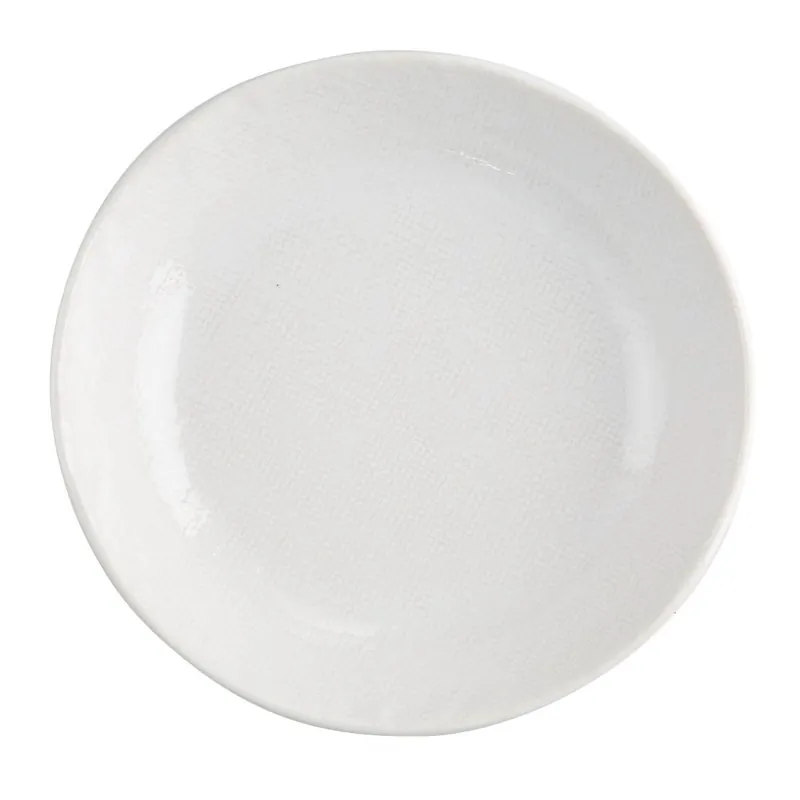 Uitverkoop Olympia Denim Witte Coupe Kommen 220 mm (Pak van 6)