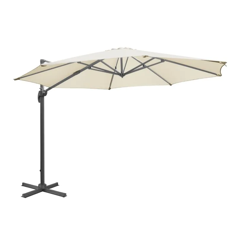 Gecertificeerd Bolero venice heavy duty parasol crème 3,5m