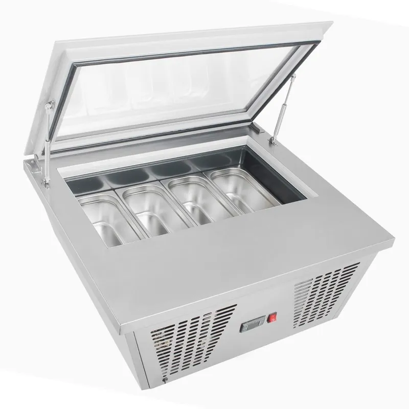 Polar G-serie aanrecht ijs freezer 4x napoli pannen Nu Kopen