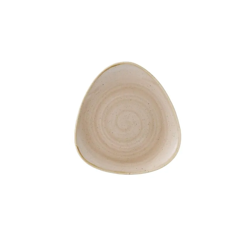Finale Uitverkoop Churchill Stonecast Nutmeg Cream Lotus bord 19.2 cm pak van 12