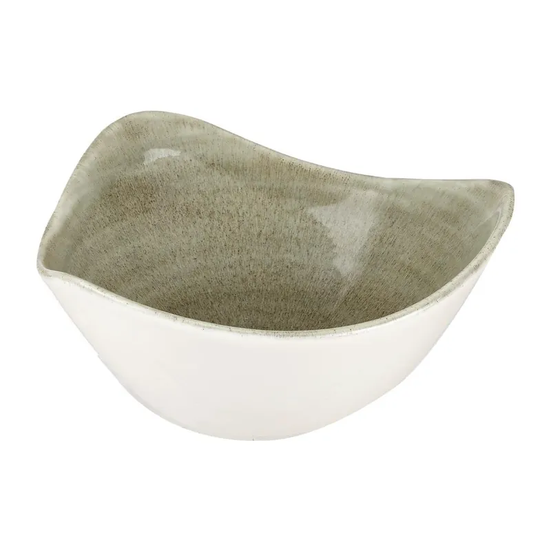 Hete Deal Churchill Stonecast Patina Antique Green schalen 153mm (Pak van 12)