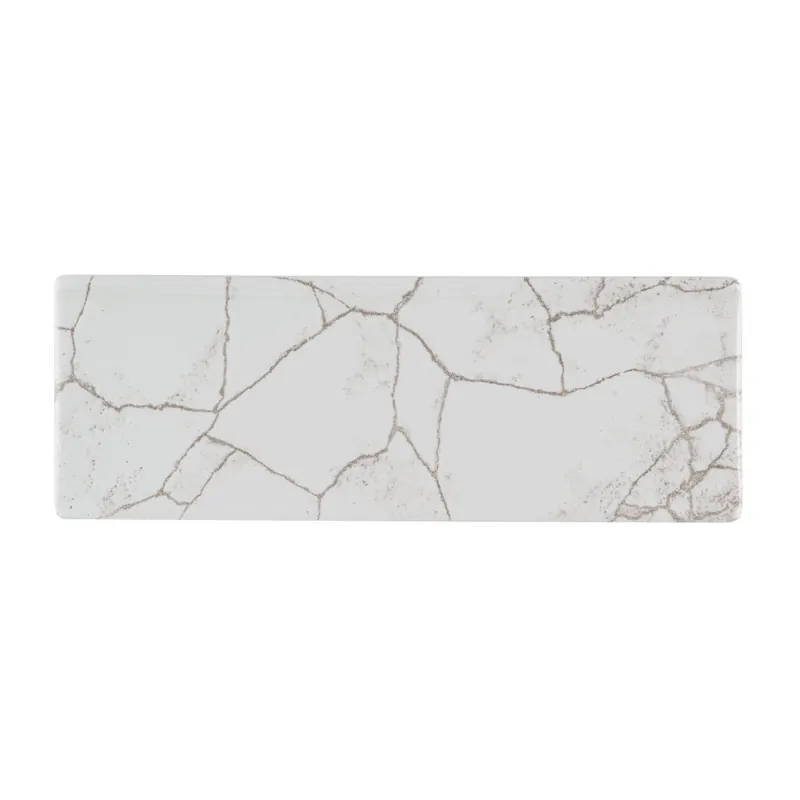 Churchill Studio Prints Kintsugi Agate Grey ovaal bord 25 x 9 cm pak van 6 Direct Verzonden