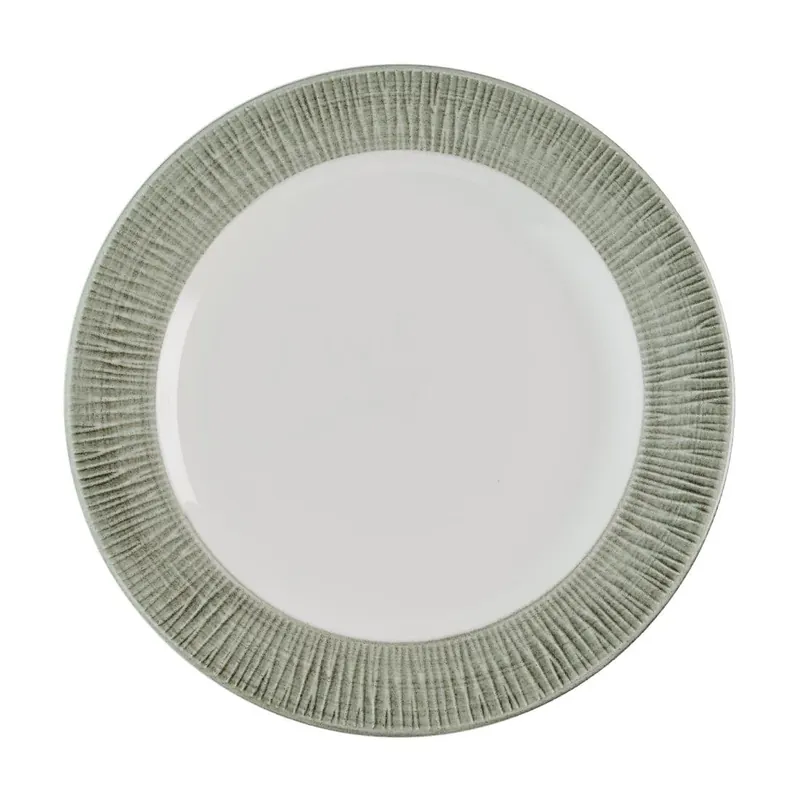 Churchill Bamboo Ceramic Spinwash Alpine bord 27.6 cm pak van 15 Dagaanbieding