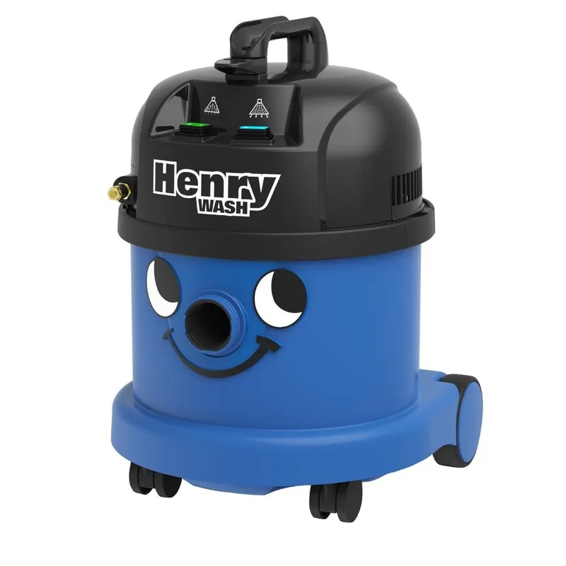 Numatic sproei-extractiemachine stofzuiger henry wash hvw370 blauw met kit as6 Fabrieksprijs