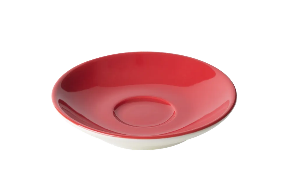Express Levering Espressoschotel 919 Bart Colour Cafe 11 cm Rood Porselein