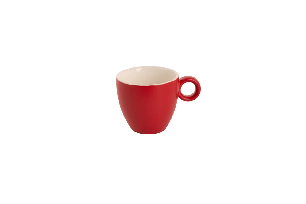 Rechtstreeks Van De Fabrikant Koffiekop 928 Mat Bart Colour Cafe 17 cl Rood Porselein