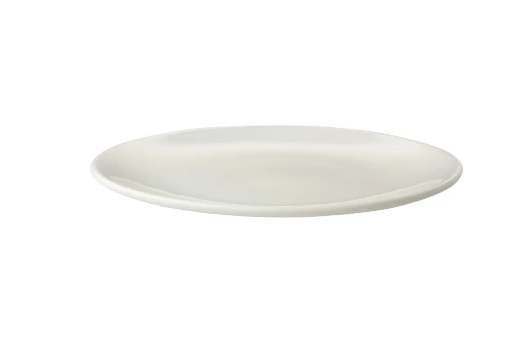 Bord coupe 043 Lux 25.5 cm Offwhite Porselein Laatste Kans