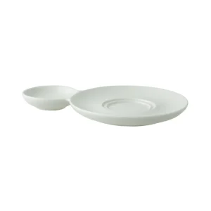 Schotel Fancy Ivory 21 cm Offwhite Porselein Fabrieksprijs