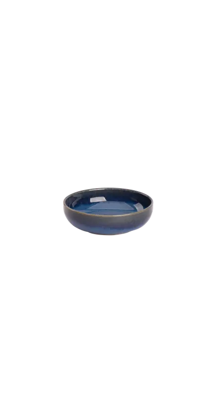 Schaal laag Jory 16 cm Blauw Stoneware Gratis Retour