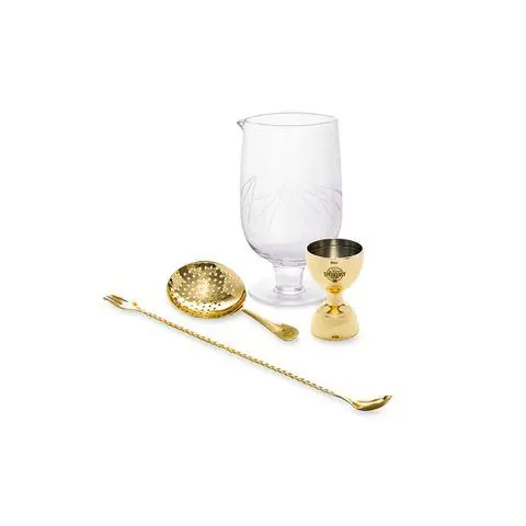Cocktail Mixing Set Gold Gereduceerde Prijs