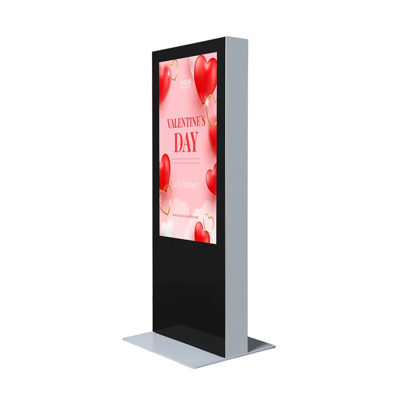 Direct Verzonden Digitale Totem Dubbelzijdig Met 65" Samsung Scherm