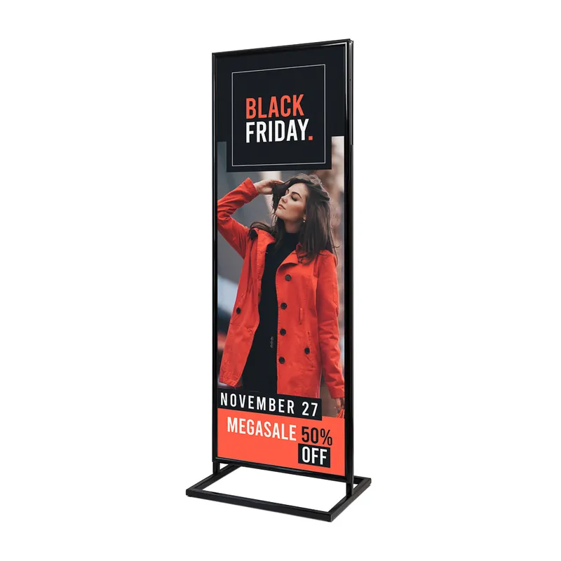 Must-Have Poster Display Decor Click 2xA1 Double Sided Zwart