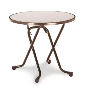 Dublin Klaptafel rond ø80cm Bruin Bestseller