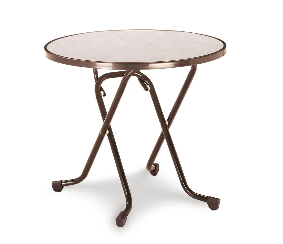 Dublin Klaptafel rond ø80cm Bruin Bestseller