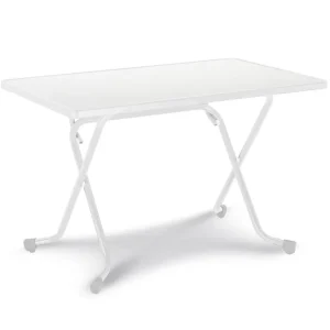 Snelle Levering Madrid Klaptafel rechthoekig 110x70cm Wit