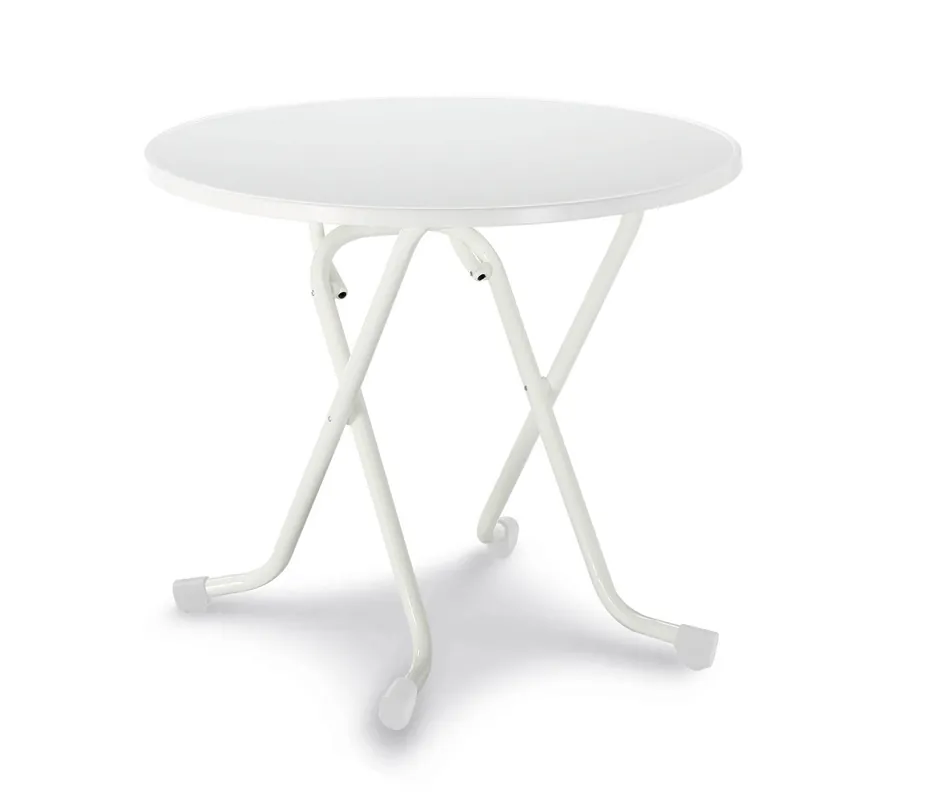 Beperkte Voorraad Dublin Klaptafel rond ø80cm Wit
