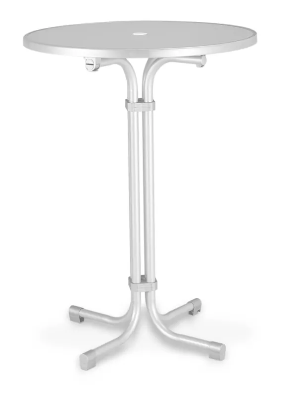 Multiflex Bartafel/Statafel rond ø80cm Wit Gecertificeerd