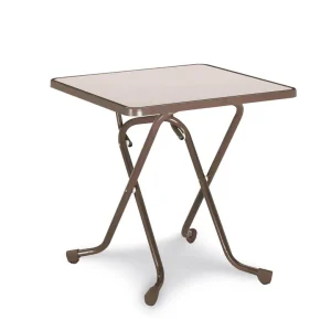 Madrid Klaptafel vierkant 67x67cm Bruin Populair