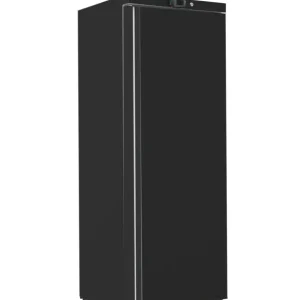 Laatste Kans Gastro-Inox zwart stalen koeling 600 liter, statisch gekoeld met ventilator