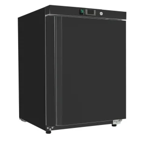 Snelle Levering Gastro-Inox zwart stalen koeling 200 liter, statisch gekoeld