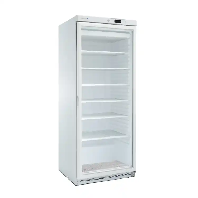 Speciale Aanbieding Marecos wit stalen GN 2/1 vriezer met glasdeur 600 serie
